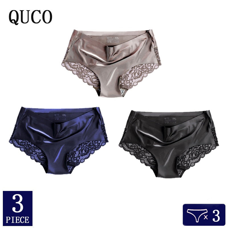 High Quality 3pcs Underwear Panties Seamless