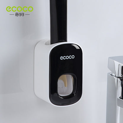 ECOCO Automatic Toothpaste Dispenser Dust Proof Holder