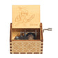 Christmas Wooden Hand Crank Music Box