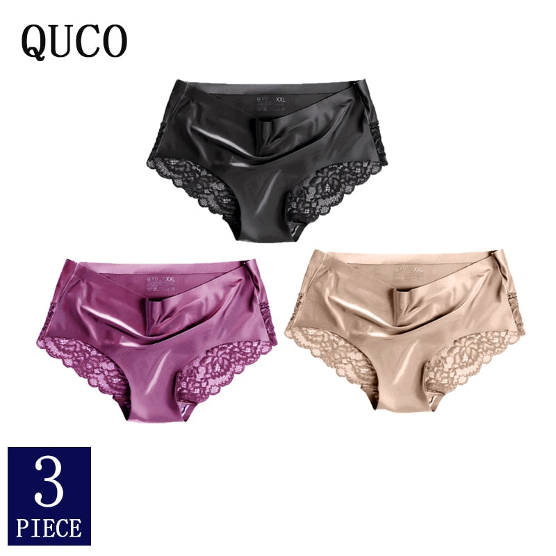 High Quality 3pcs Underwear Panties Seamless