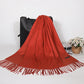 180*70cm+10*2cm tassel Cashmere Scarf