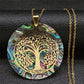 Tree of Life Natural Chain Gold Color Necklace