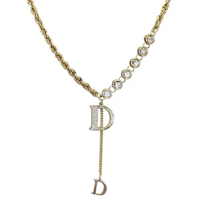 Honor to King David Platinum/Gold Necklace