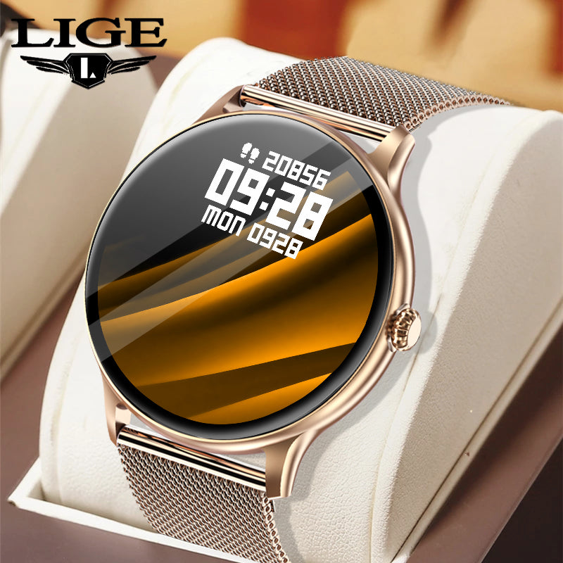 LIGE Bluetooth Call Muiti-sport Fitness, Heart Rate Monitor Smart Watch