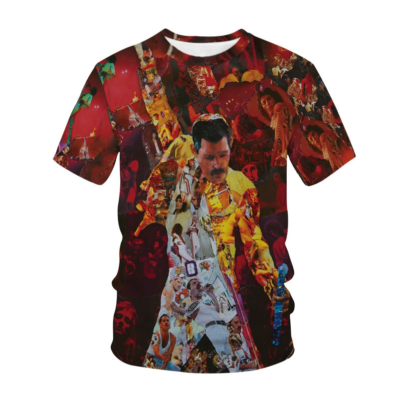 Queen 3D Rock T-Shirts