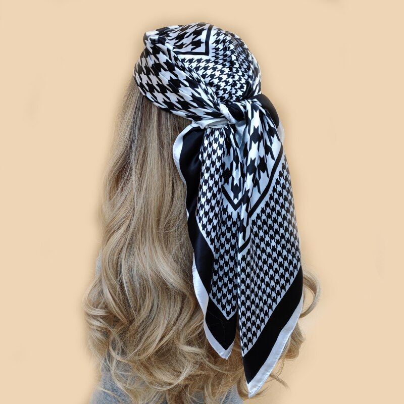 90*90cm Luxury Brand Square Scarf