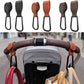 1/2pcs PU Leather Baby Bag Stroller Hook