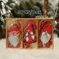 9/12 PCS  Christmas Wooden Pendants