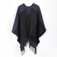 140*140cm Big Winter Wrap Thick Poncho-Scarf-Shawl