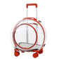 Pet Dog Cat Trolley Breathable  Suitcase  with Wheels