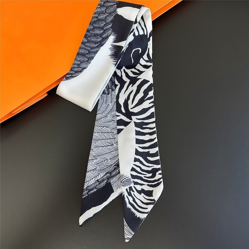 88*5cm Luxury Silk Skinny Handkerchief