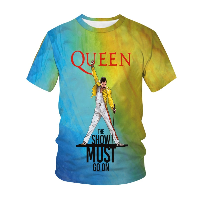 Queen 3D Rock T-Shirts