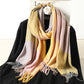 200*65cm Luxury Plaid Cashmere Long Pashmina Scarf