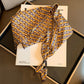 102*62cm Luxury Brand Printed Triangle chiffon Scarf