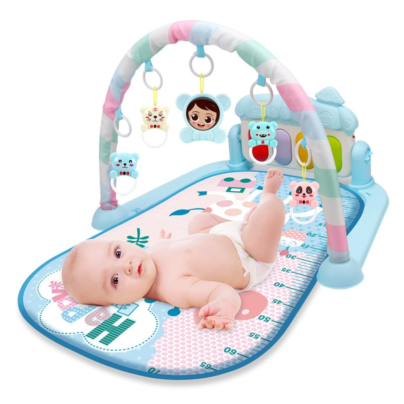 Baby Playmate Music Rack With Piano Keyboard Puzzle Carpet