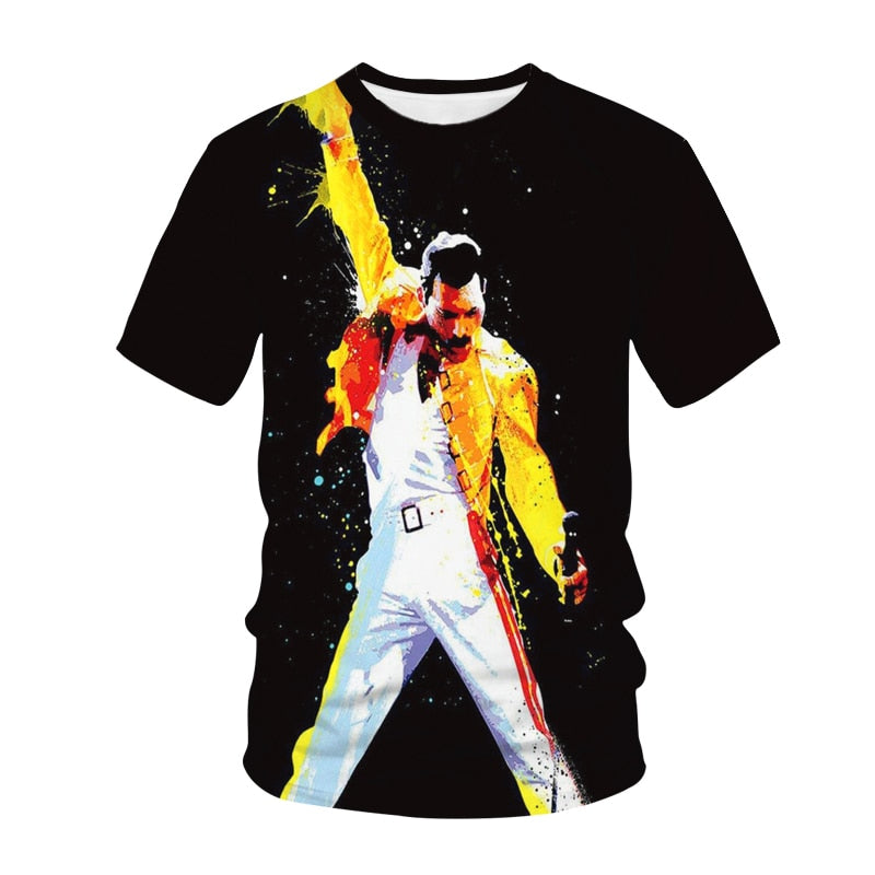 Queen 3D Rock T-Shirts