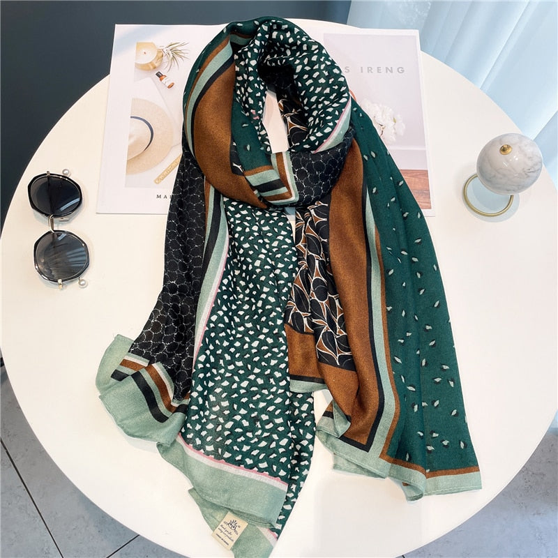 180*90cm New Design Fashion Print Scarf