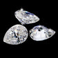 Pear Cut D Color VVS1 Moissanite, GRA