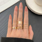 7pcs Fashion Rings for the Queen of Sheba