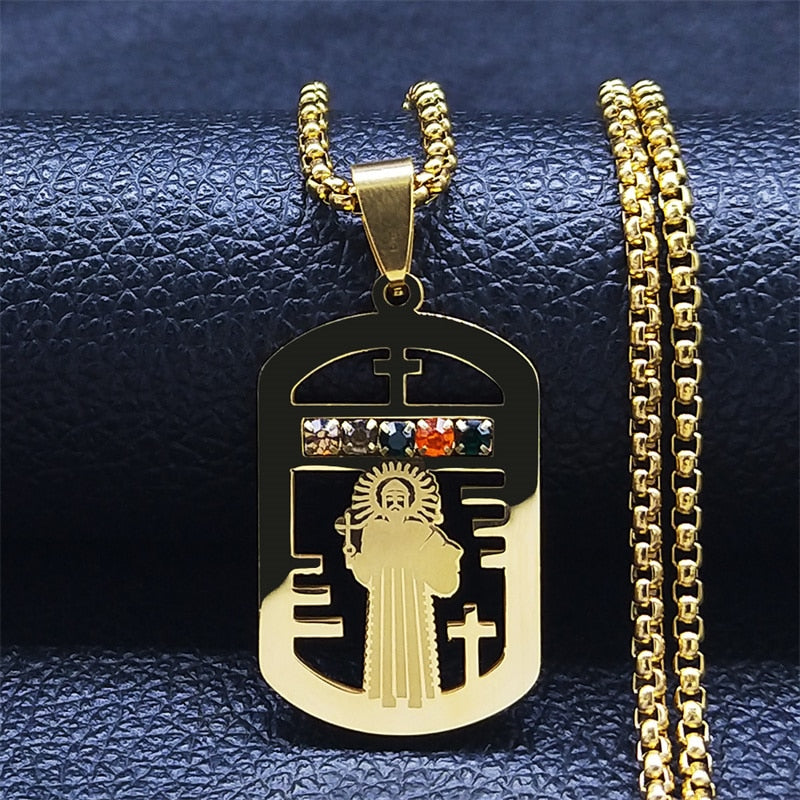 Catholic Jesus Cross Necklace