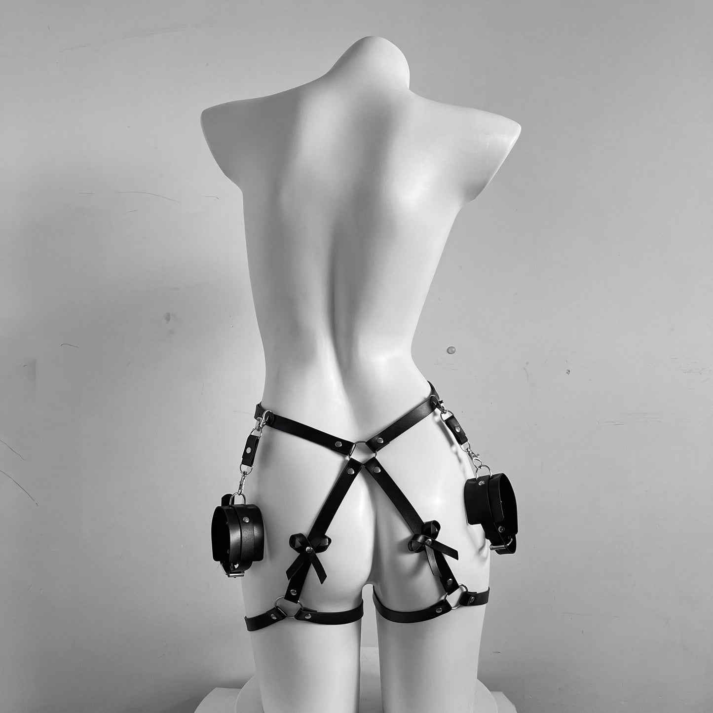 Leather Body Leg Harness