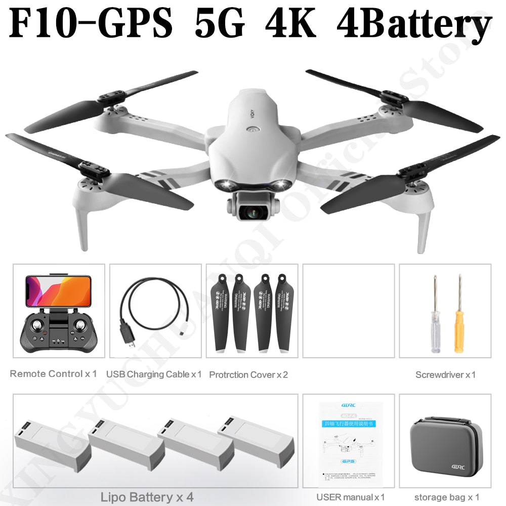 4k Professional GPS HD Dual Camera Drone