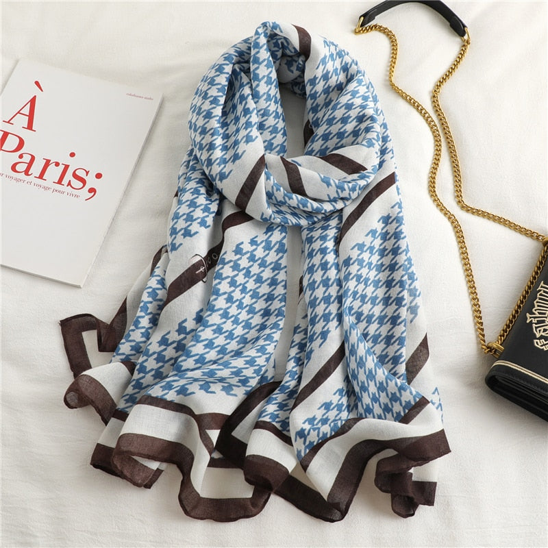 180*90cm New Design Fashion Print Scarf