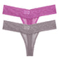 2 PCS/Set Lace Thongs