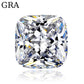 Cushion Cut D Color VVS1 Moissanite, GRA