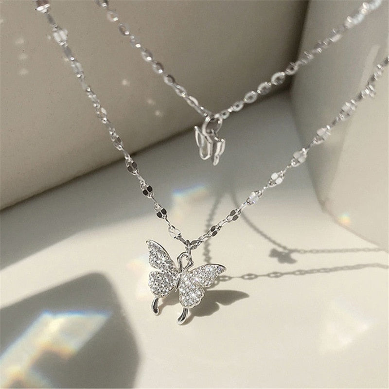 Butterfly and nice Pendant Necklaces