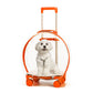 Pet Dog Cat Trolley Breathable  Suitcase  with Wheels