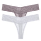 2 PCS/Set Lace Thongs