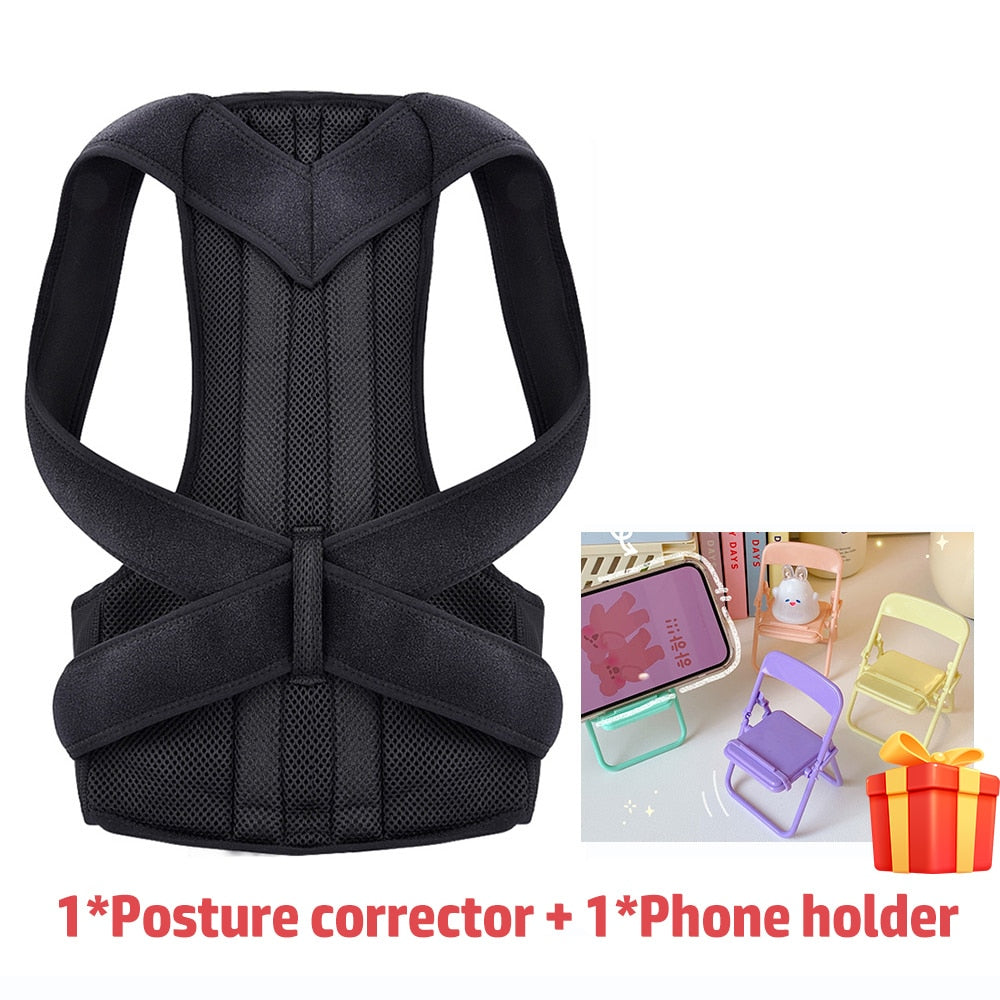 Posture Corrector Shoulder Support Belt Upper and Lower Back