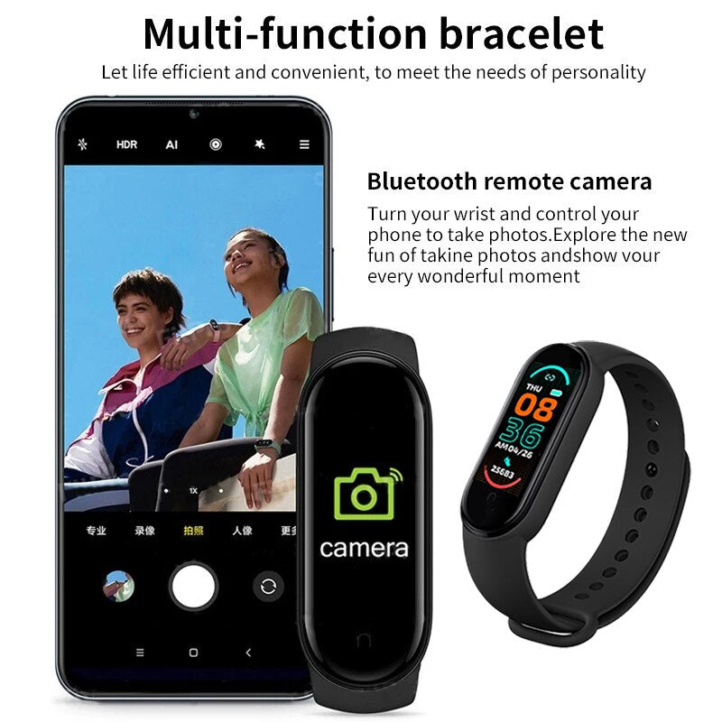 M6 Smart Watches For Apple, Xiaomi, Android