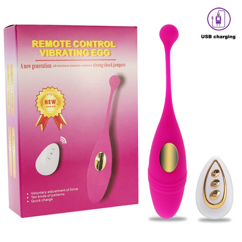 Wireless Remote Control Vibrator 10 Modes