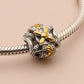 The Crown of Jerusalem Silver Bead 14k Gold Jewelry