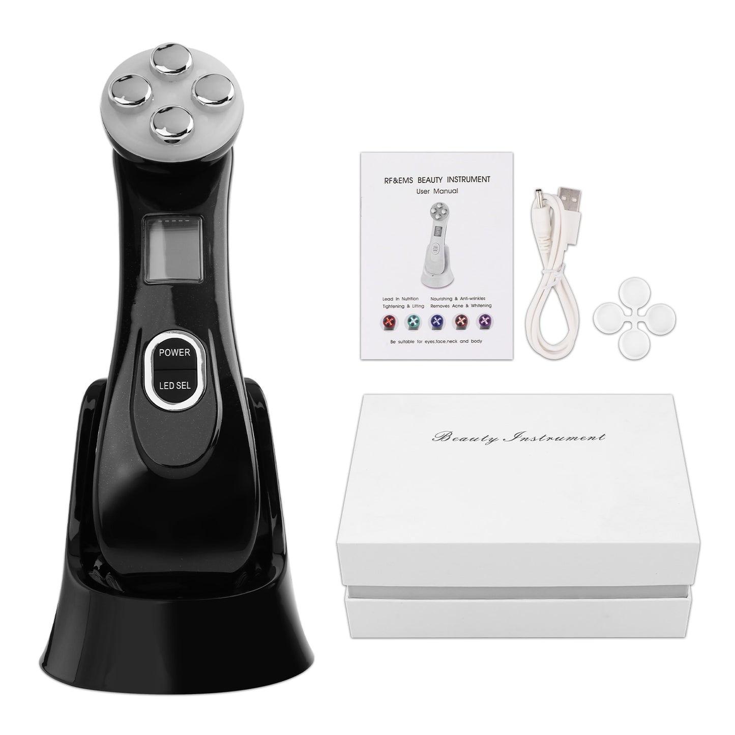 5 In 1 RF&EMS Radio Frequency Face Beauty Device