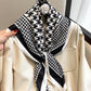 90*90cm Luxury Brand Colorful Twill Print Square Scarf