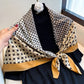 90*90cm Luxury Brand Colorful Twill Print Square Scarf