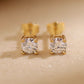 0.6-4 Carat 18K Gold 925 / Sterling Silver Moissanite Earrings