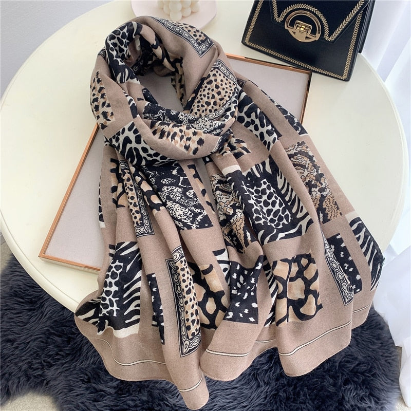 180*90cm New Design Fashion Print Scarf