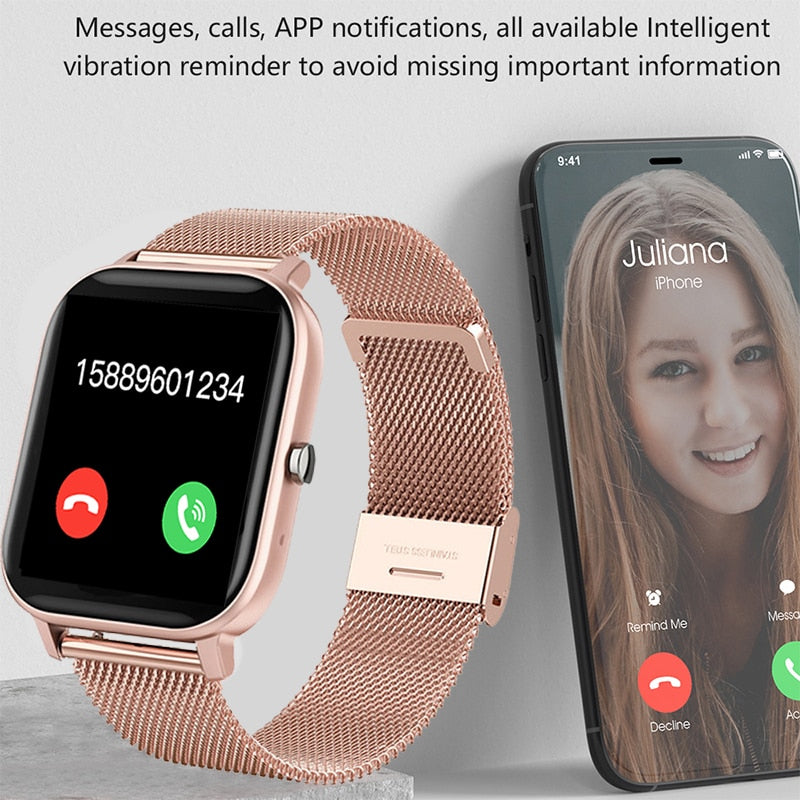 2022 New Bluetooth Answer Call, Full Touch, Dial Call, Fitness Tracker Waterproof Smart Watch