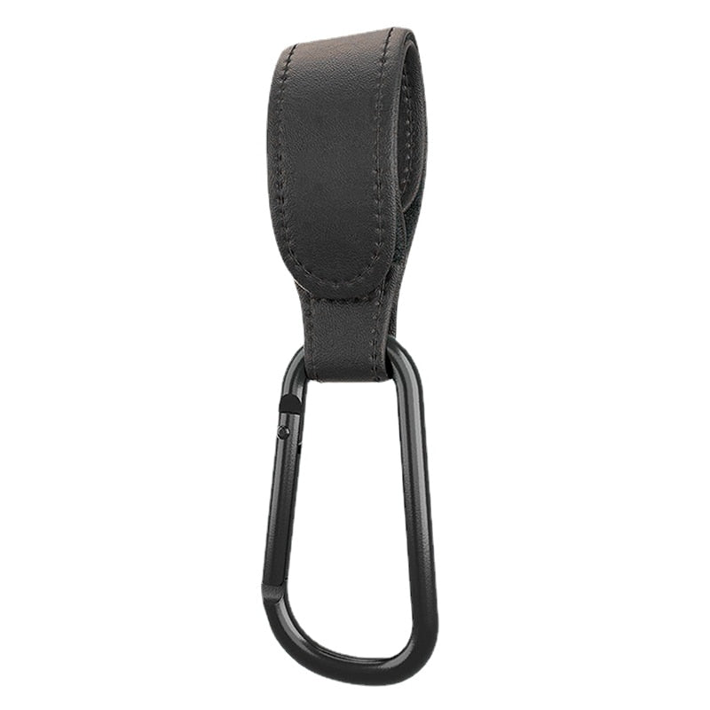 1/2pcs PU Leather Baby Bag Stroller Hook