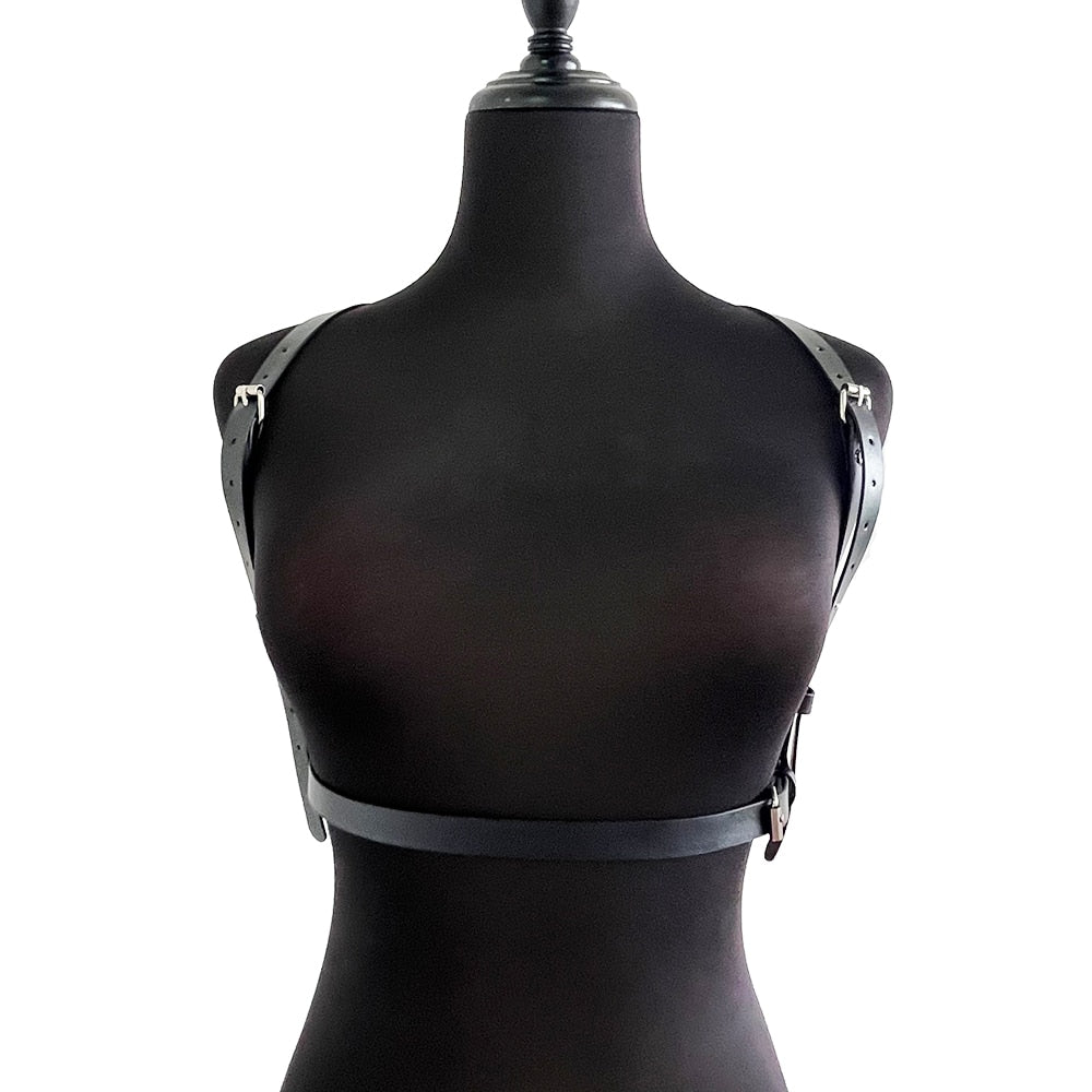 Leather Body Leg Harness