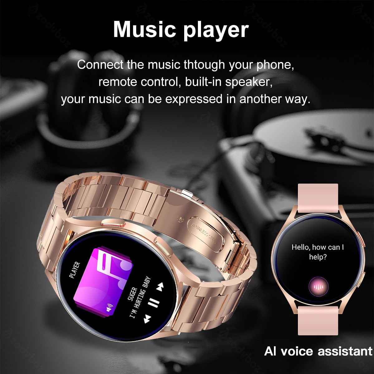 AMOLED Women Smart Watch