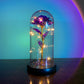 LED Enchanted Galaxy Rose Eternal 24K Gold Foil Flower