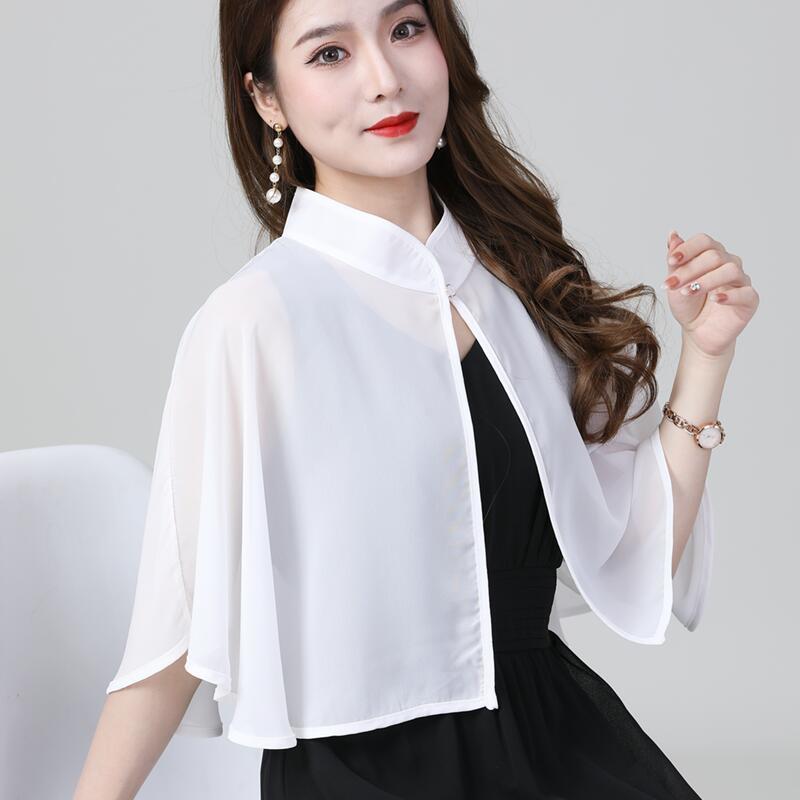 Thin Coat Summer Chiffon Shawl