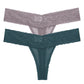 2 PCS/Set Lace Thongs