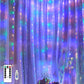 Curtain Lights Garland Merry Christmas Decorations