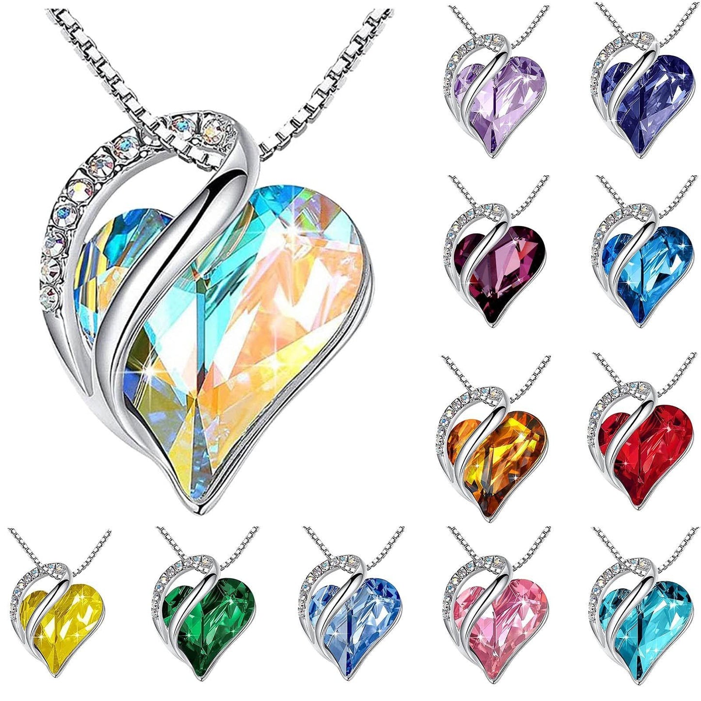 Gorgeous Ocean Heart Necklace